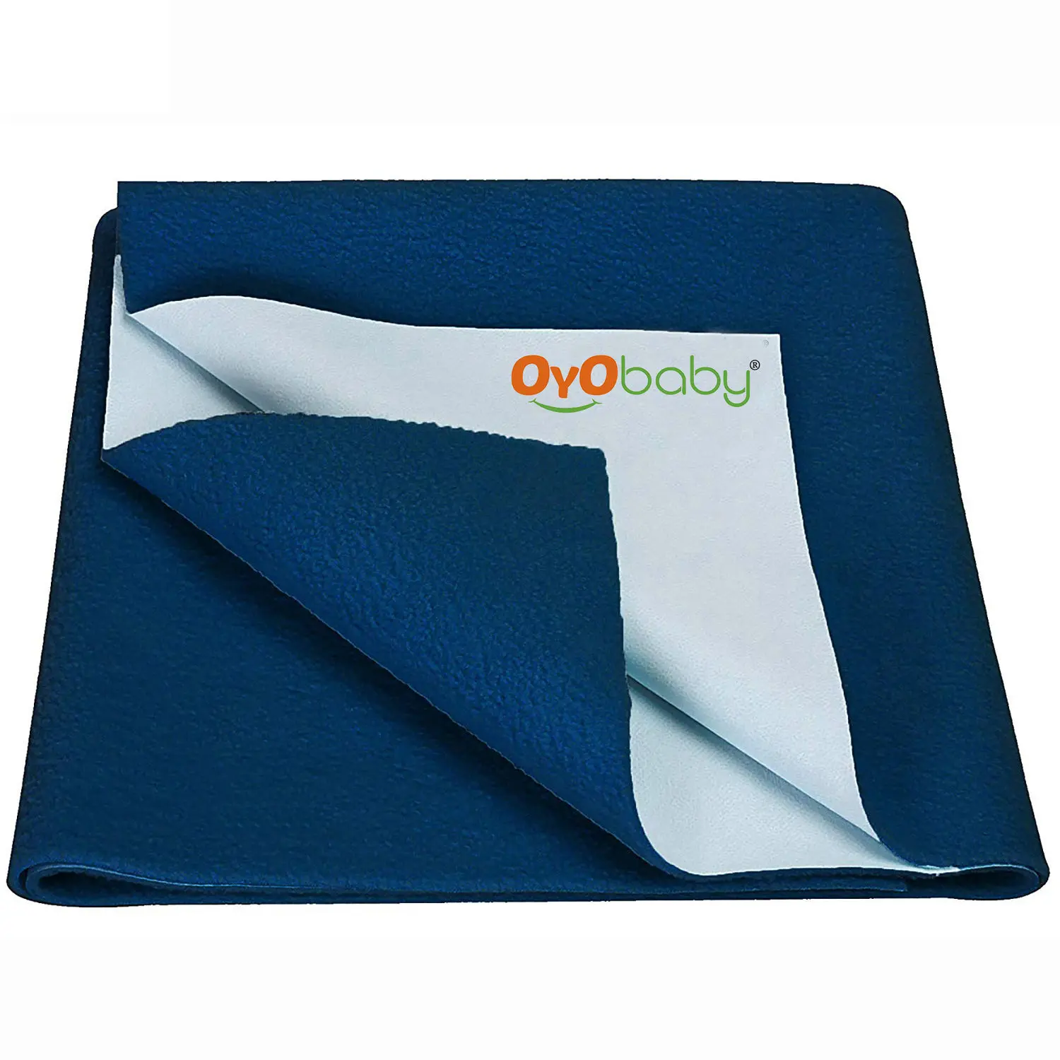 OYO Baby Waterproof Bed Protector Baby Dry Sheet, Extra Large, Dark Sea Blue (140 cm x 200 cm)