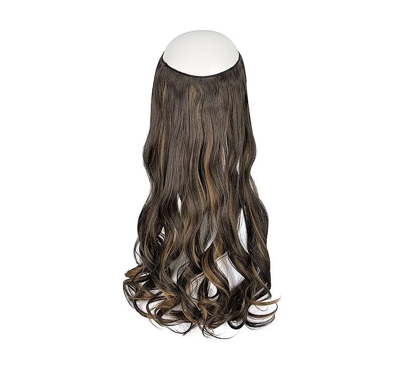 Artifice 5 Clip 24" Curly/Wavy Hair Extension - Blonde Highlights