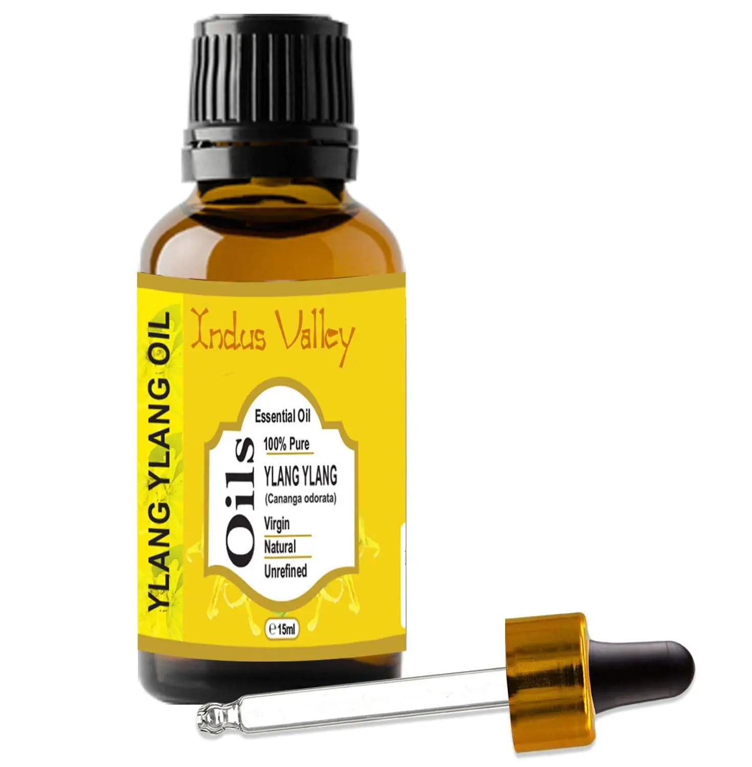 Indus Valley Bio Organic Ylang Ylang Essential Oil (15 ml)