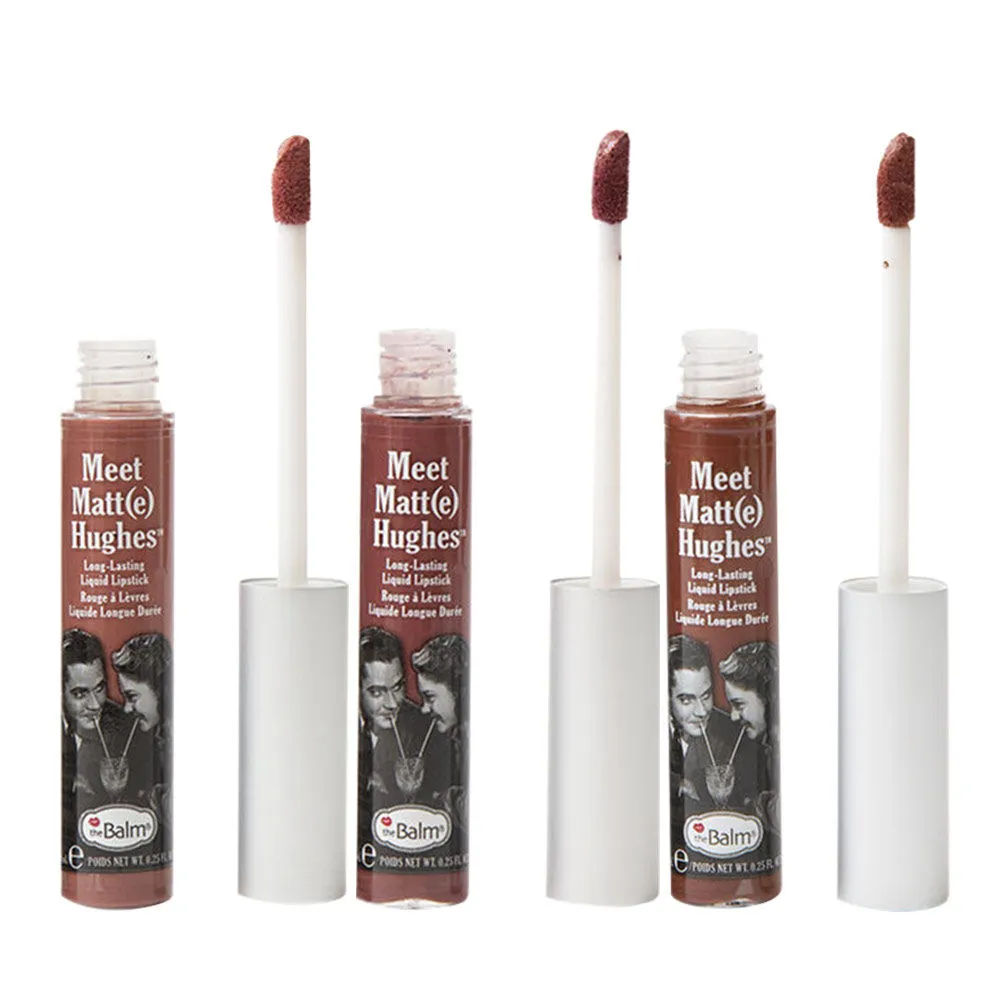 theBalm Meet Matte Magic Long Lasting Liquid Lipstick Combo - Set Of 3