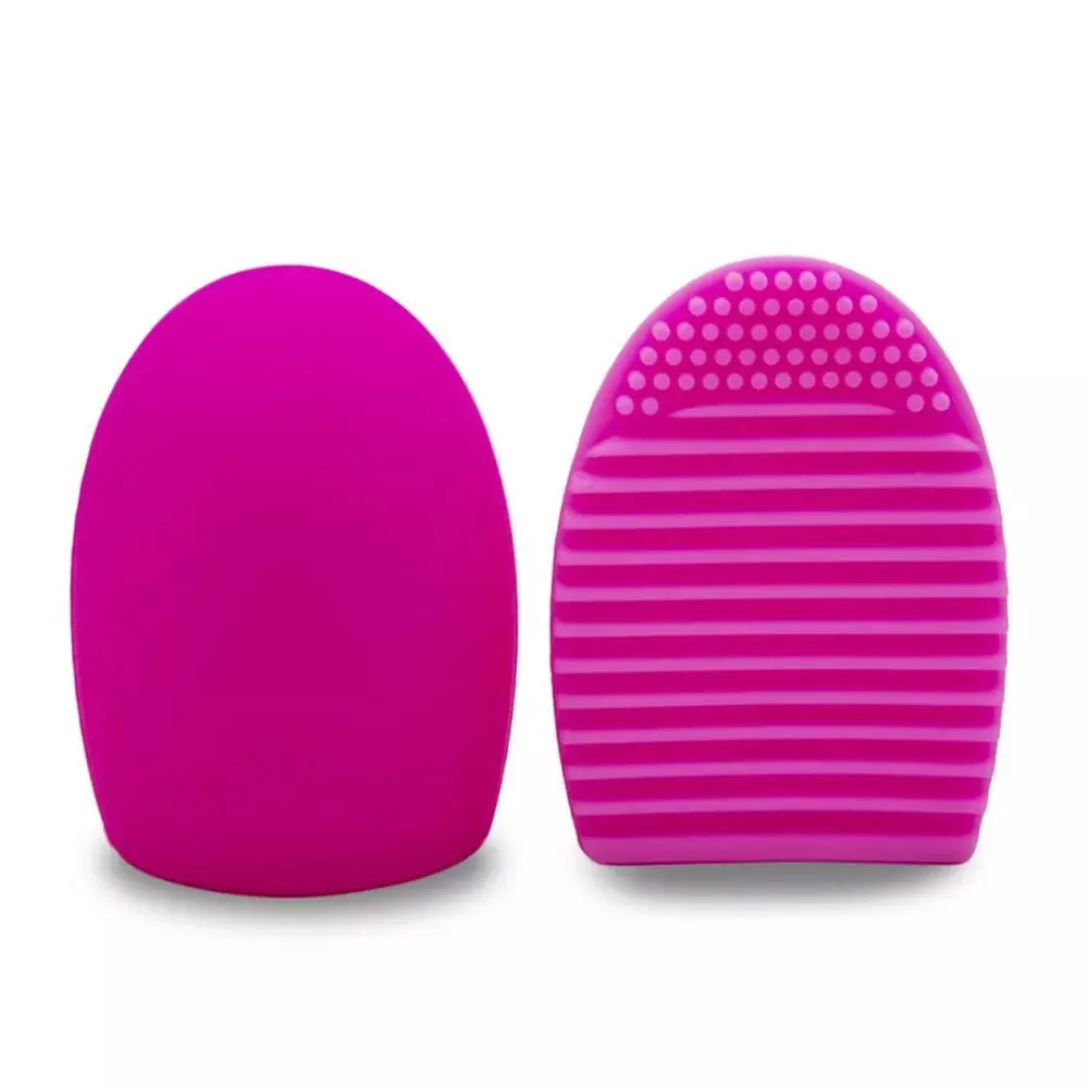 MATRA Silicone Makeup Brush Cleaner Pad - Makeup Brush Cleaning Mat - Reusable Portable Brush Cleaning Tool & Makeup Brush Egg