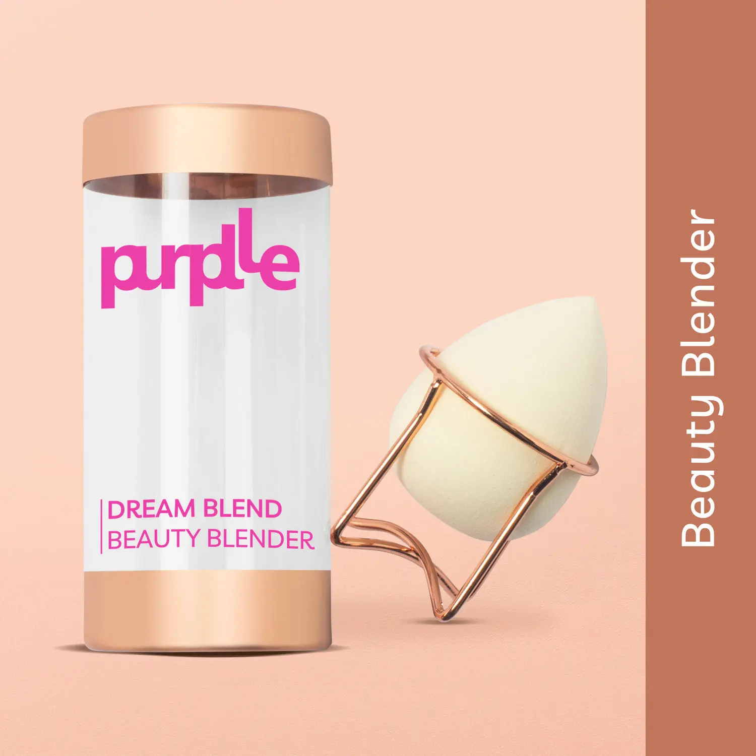 Purplle Dream Blend Beauty Blender - Cream