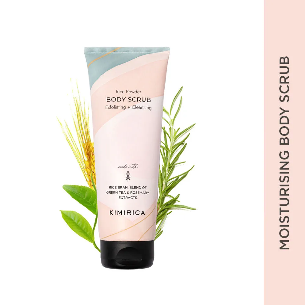 Kimirica Exfoliating & Cleansing Rice Powder Body Scrub