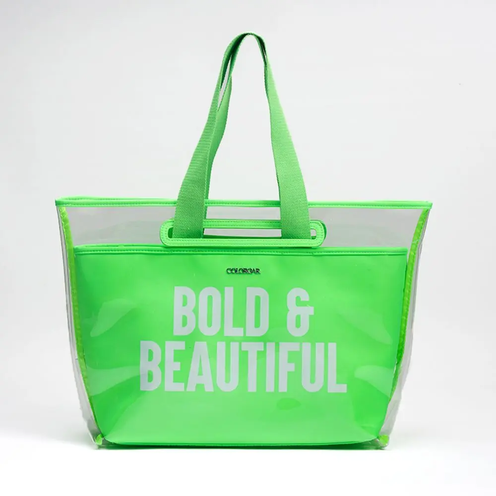 Colorbar The Bold & Beautiful Tote - Neon Green