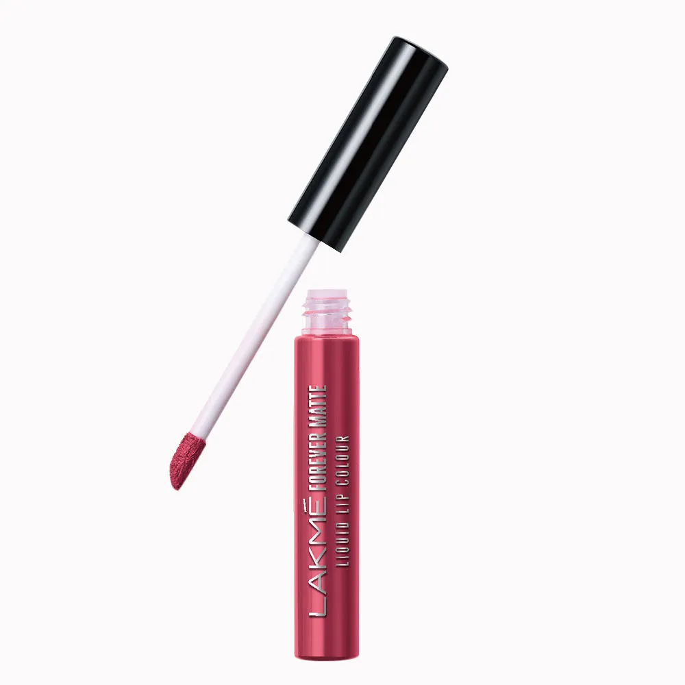 Lakme Forever Matte Liquid Lip Color - Pink Glam