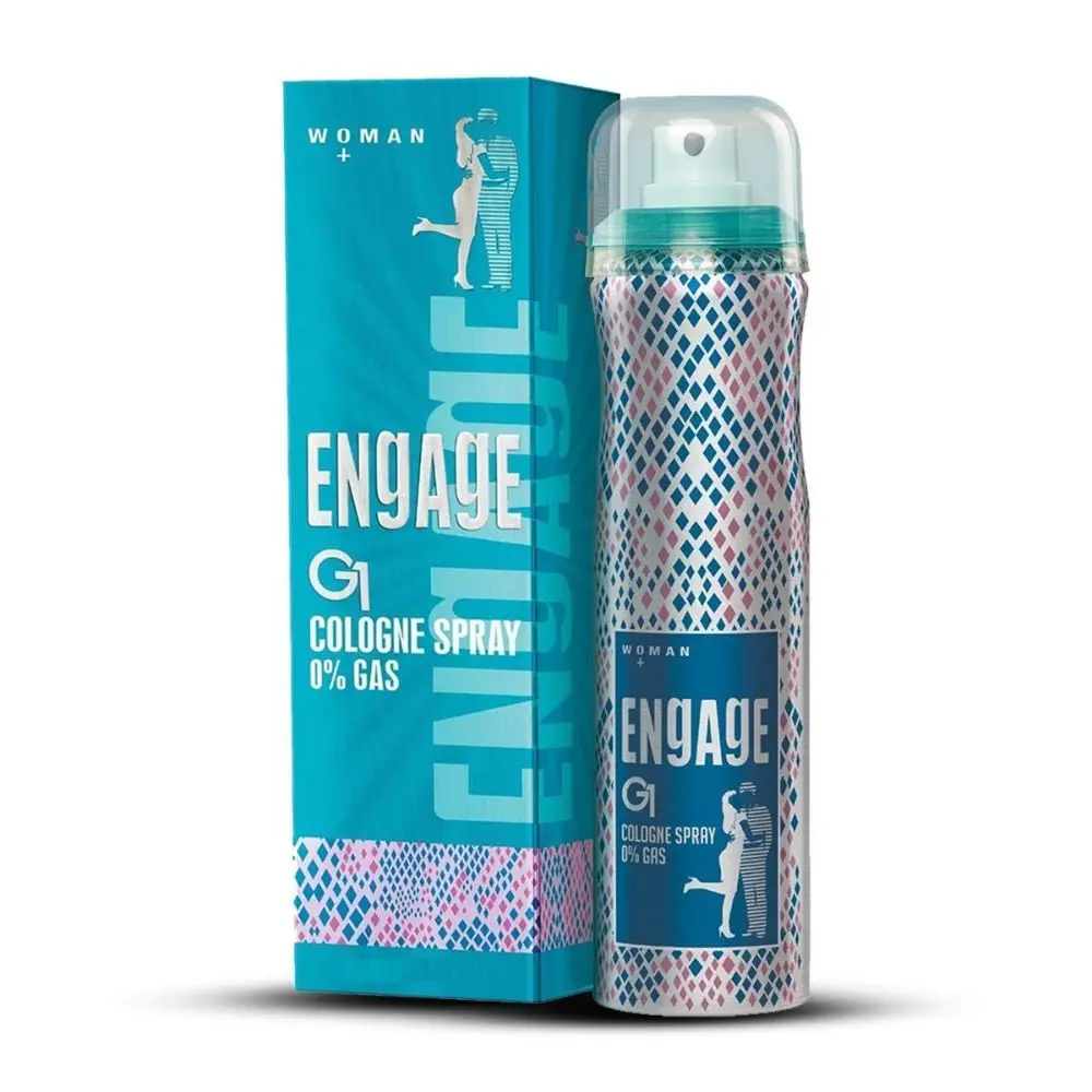 Engage G1 Cologne No Gas Perfume for Women, Floral and Sweet, Skin Friendly, 135ml