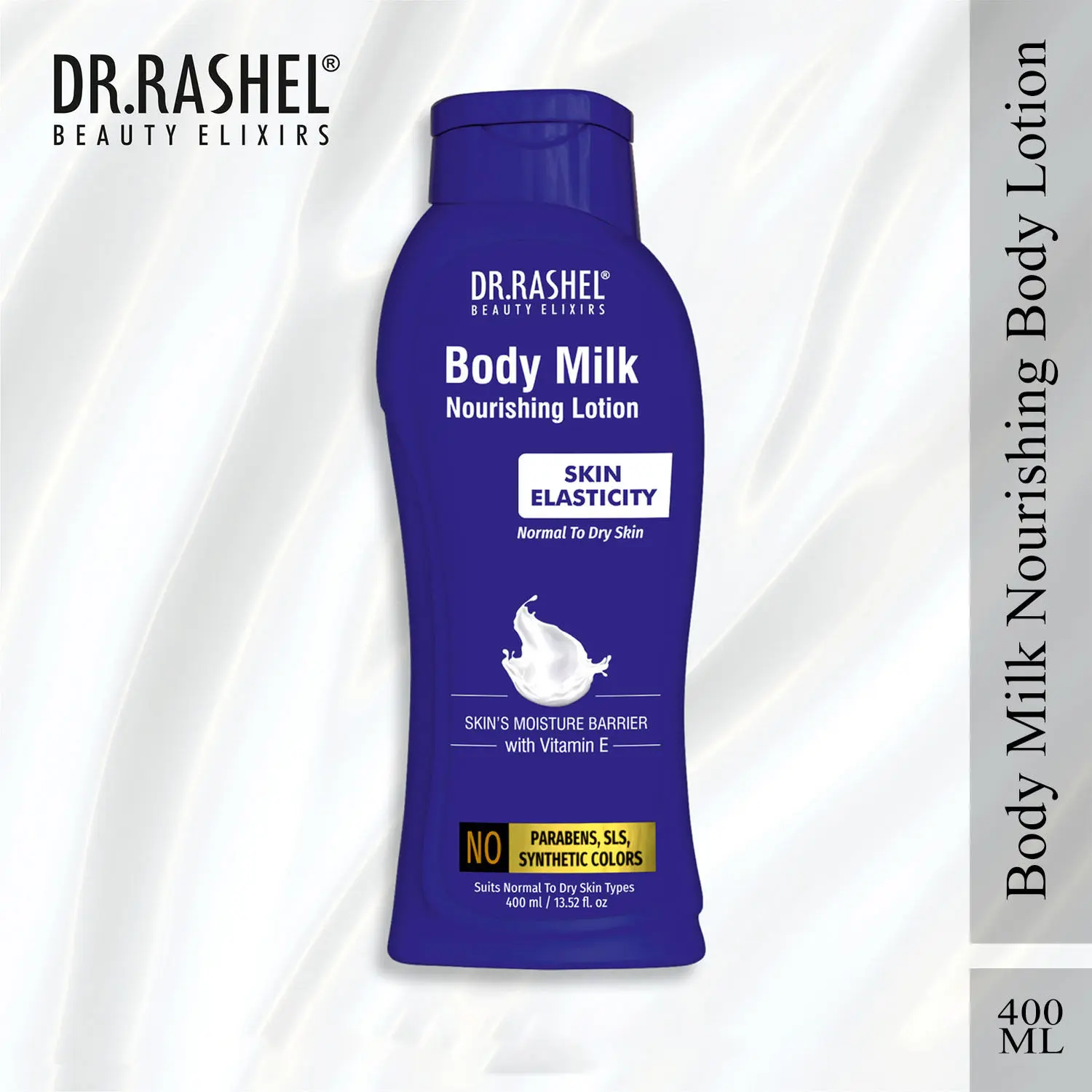 Dr.Rashel Body Milk Skin Elasticity Nourishing Body Lotion Suits Normal to Dry  Skin  (400ml)