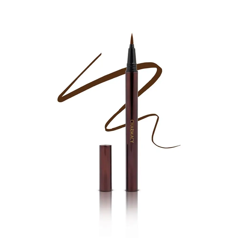 Charmacy Milano Eyeliner Sketch Intense (Dark Brunette) - 0.6ml, Waterproof, Sweatproof, Transferproof, Smudge Resistant, Long Lasting, No Touchup, Mess Free, Fast Drying, Vegan, Cruelty-Free, Non-Toxin