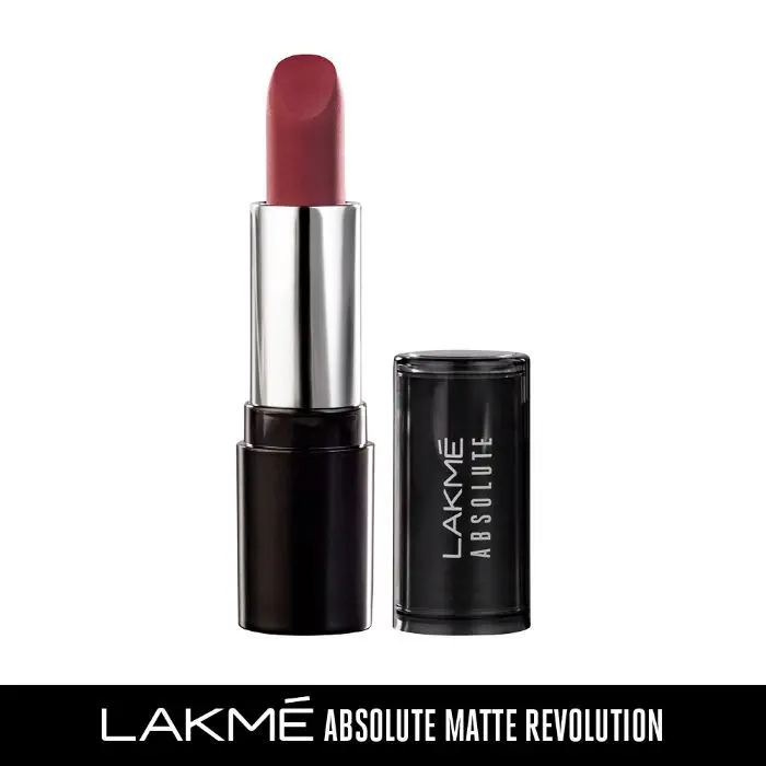 Lakme Absolute Matte Revolution Lip Color - Nutty Chocolate 306 (3.5 g)