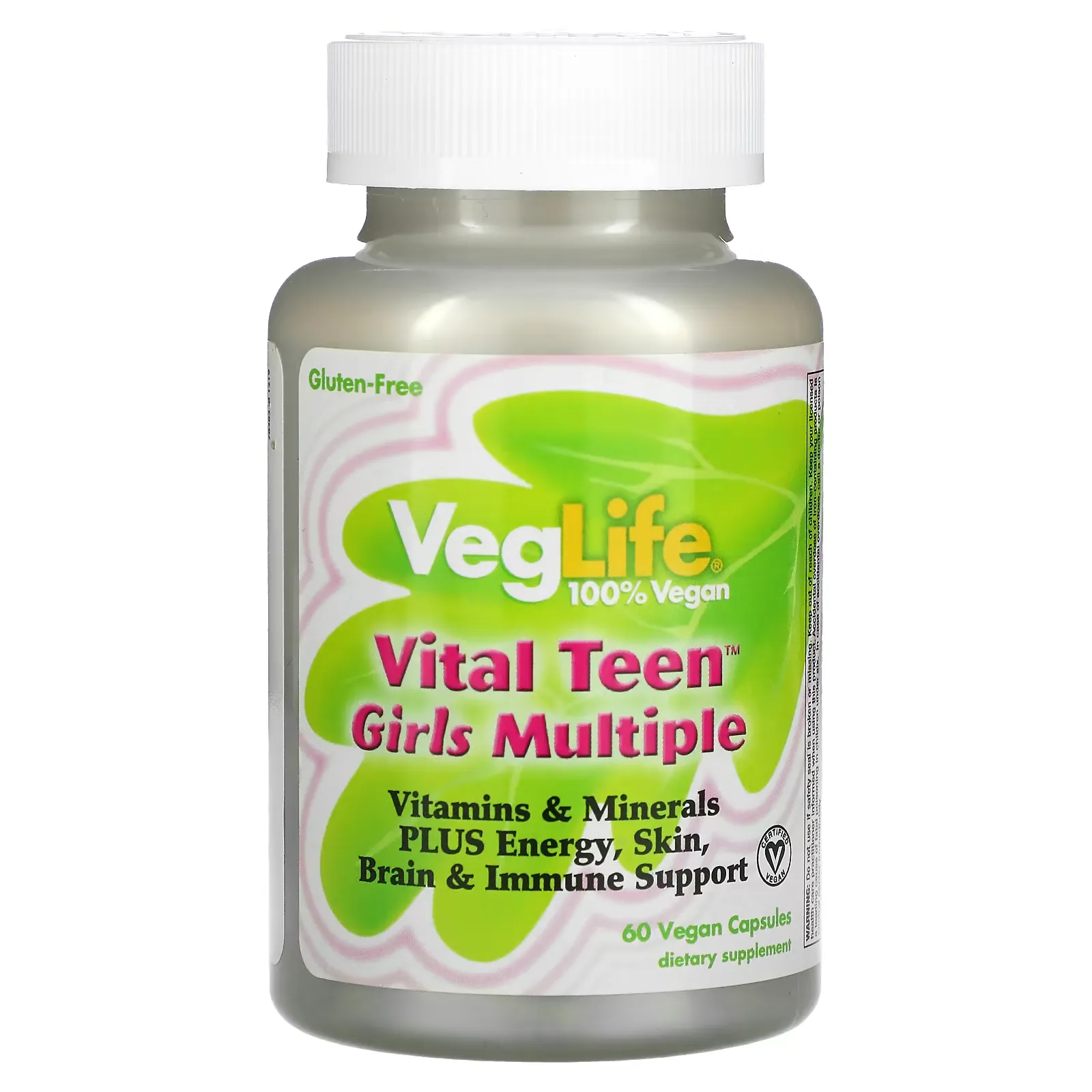 Vital Teen Girls Multiple, 60 Vegan Capsules