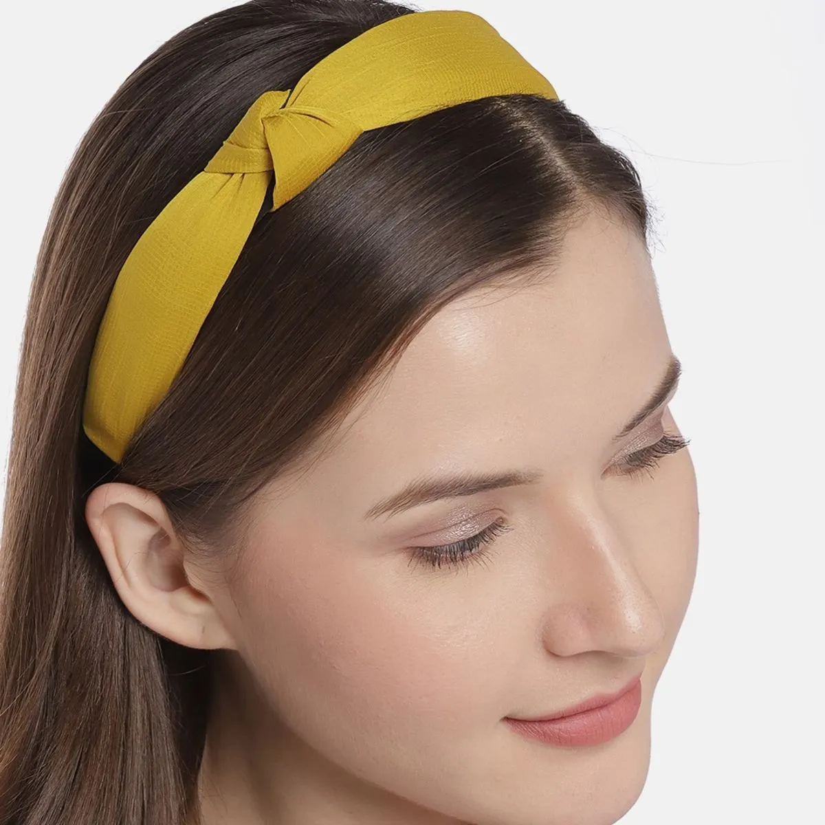 Blueberry Mustard Knot Hairband