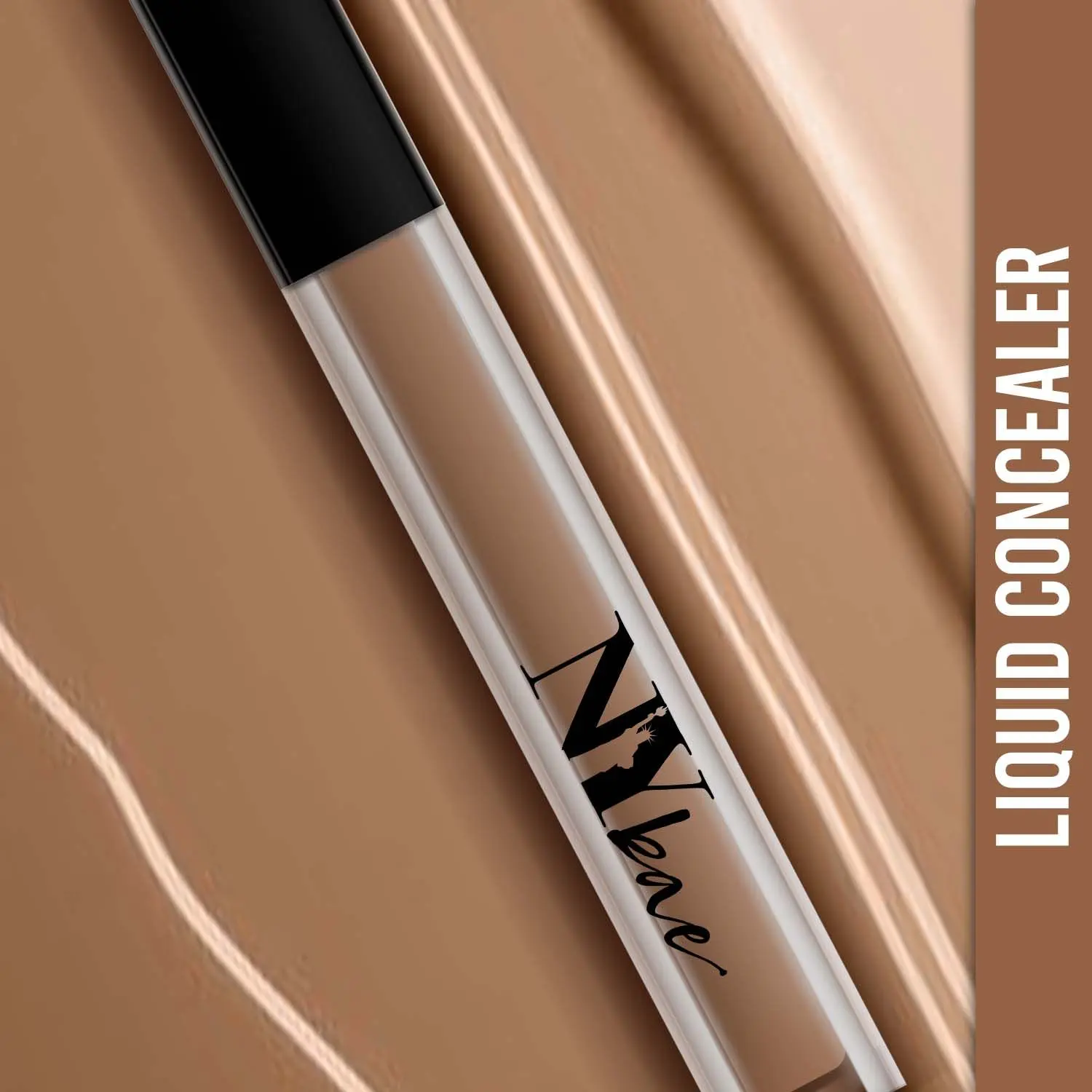 NY Bae Conceal & Conquer Liquid Concealer - Hot Chocolate 08 (4 ml) | Dark Skin | Hides Imperfections | Full Coverage | Long Wear | Water Resistant