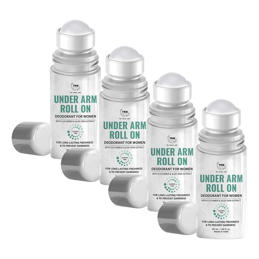 TNW The Natural Wash Alcohol-Free Under Arm Roll On - Set of 4