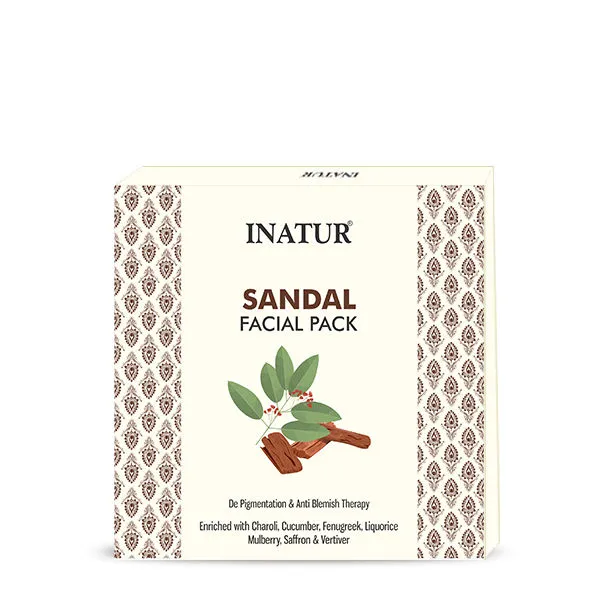 Inatur Sandal Fairness Facial Kit