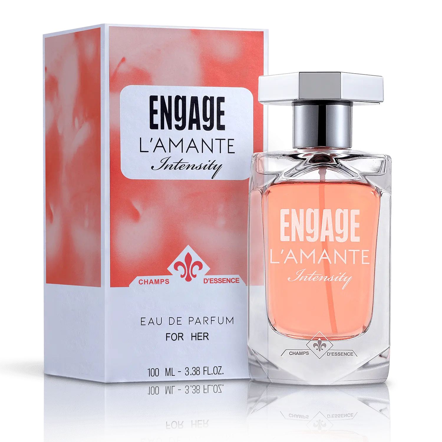 Engage L'amante Intensity EDP Perfume for Women 100ml, Woody, Premium Long Lasting Fragrance, Perfect Gift For Women, Skin Friendly, Everyday Fragrance