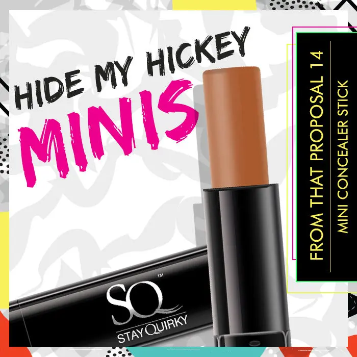 Stay Quirky Hide my Hickey Concealer Minis - From That Proposal 14