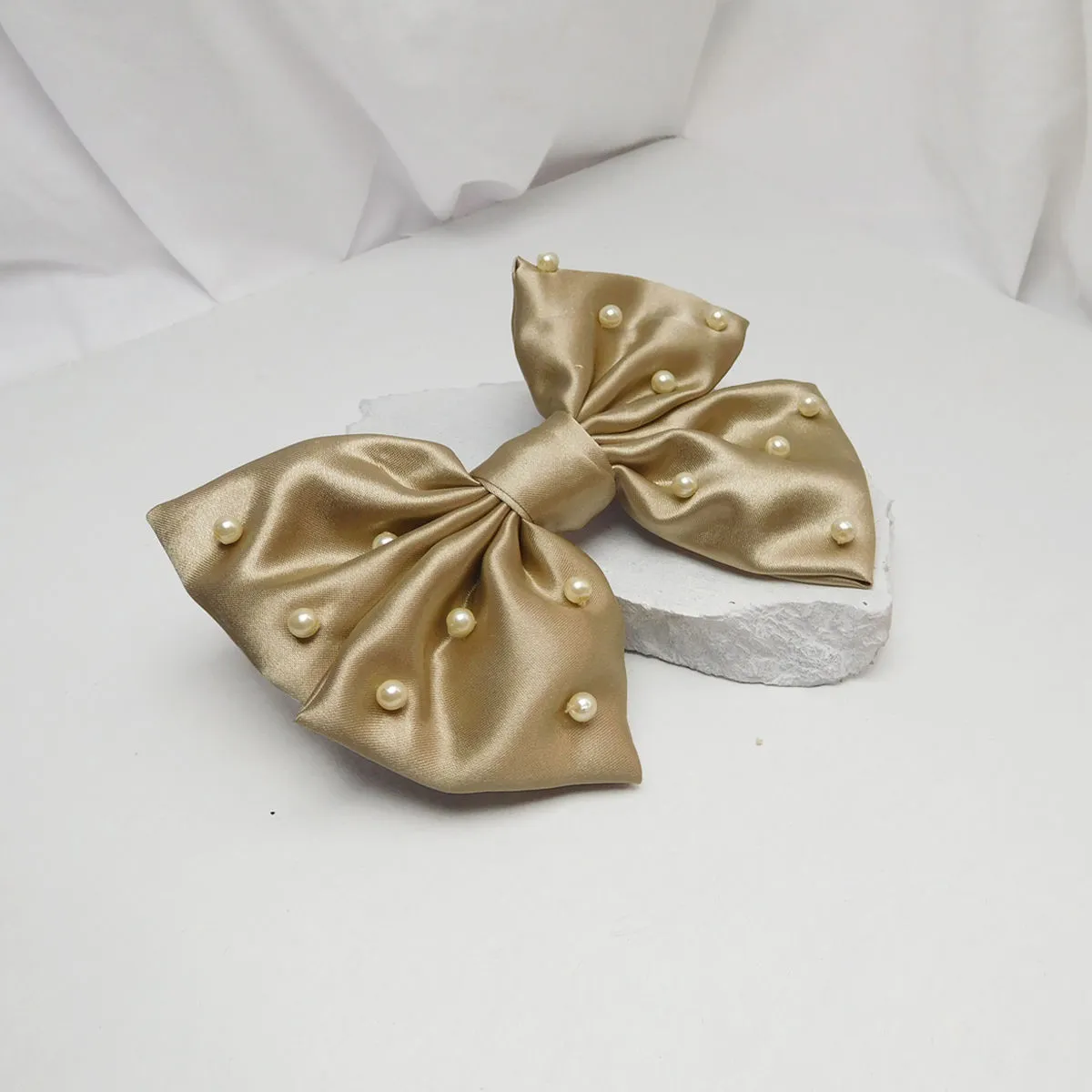 Soho Boho Studio Caramel Bow Barrette