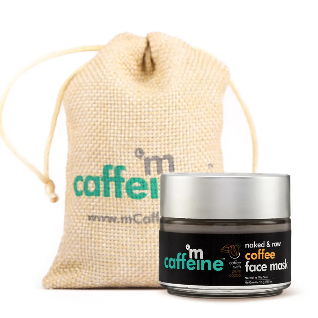 mCaffeine Naked & Raw Coffee Face Mask (15g)