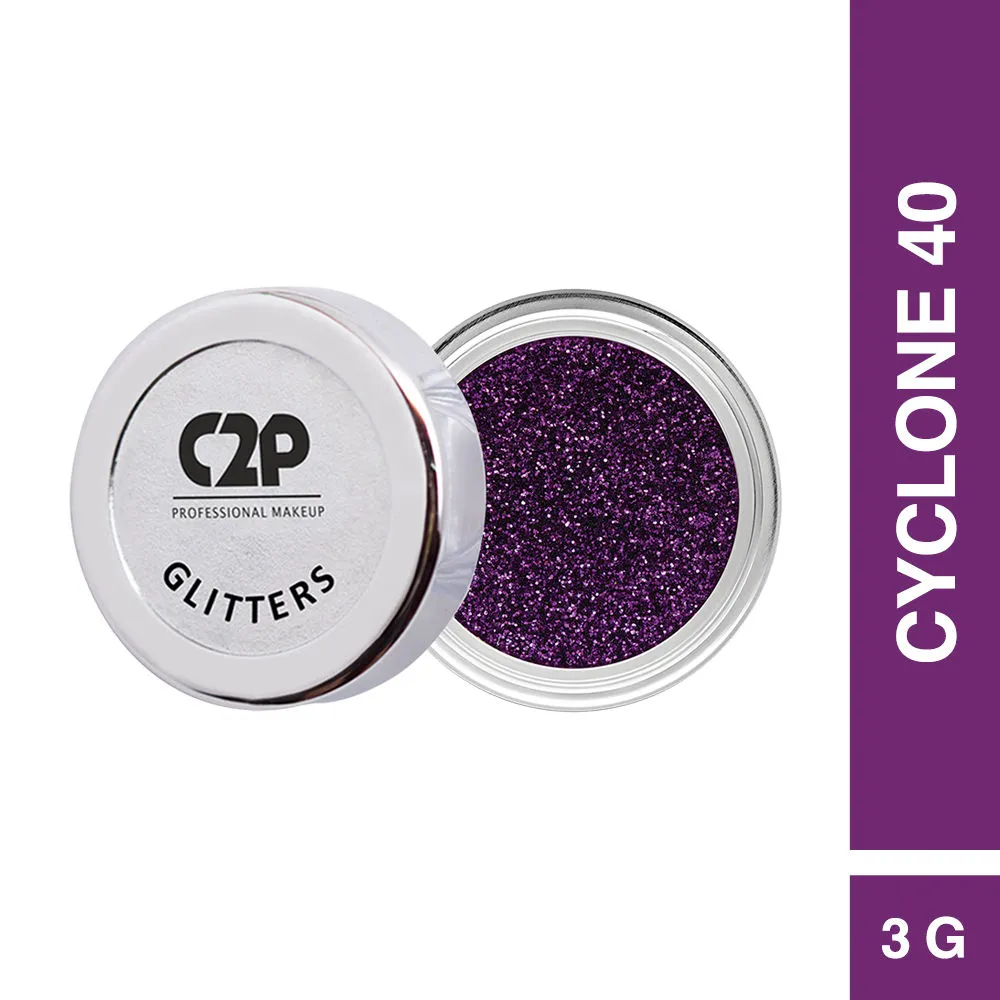 C2P Pro HD Loose Glitters - Cyclone 40