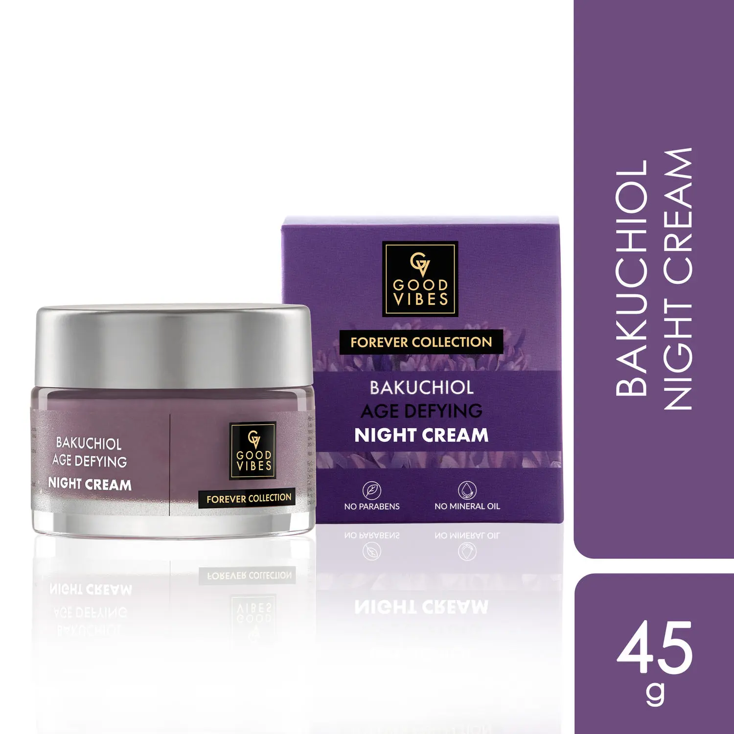  Bakuchiol Age Defying Night Cream | Forever Collection | Natural Retinol, Anti- ageing 