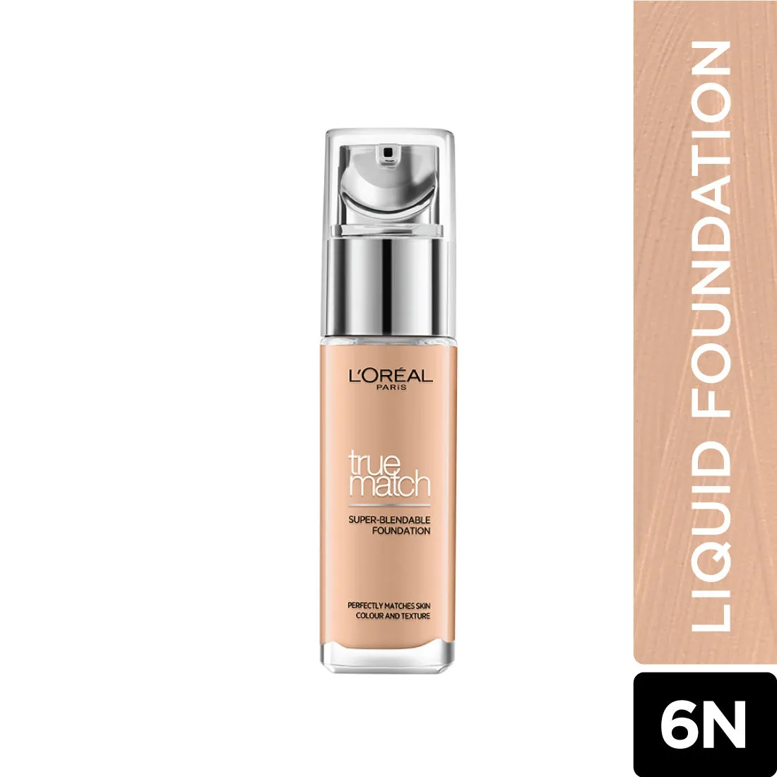 L'Oreal Paris True Match Super-Blendable Foundation - N6 Honey