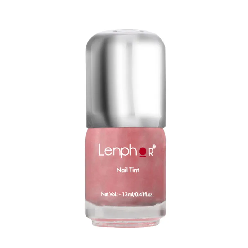 Lenphor Nail Tint - Pink Metal