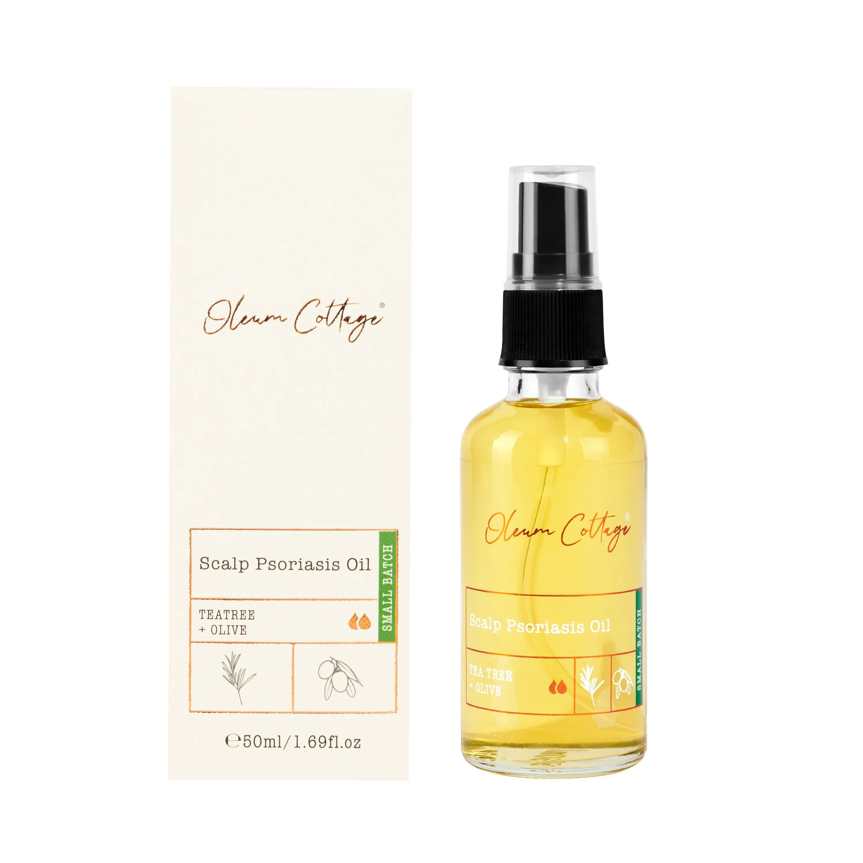 Oleum Cottage Scalp Psoriasis Hair Oil