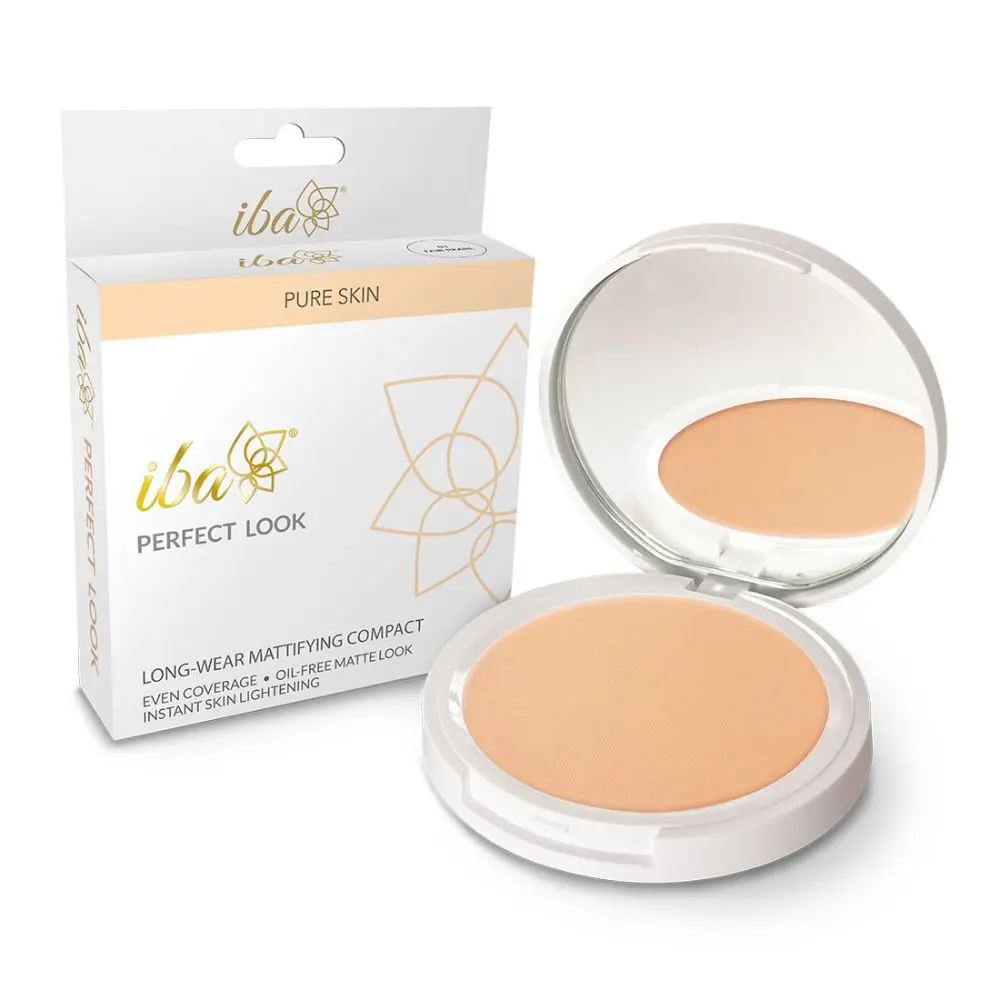 Iba Perfect Look Long-Wear Mattifying Compact 01 Fair Pearl (9 g)