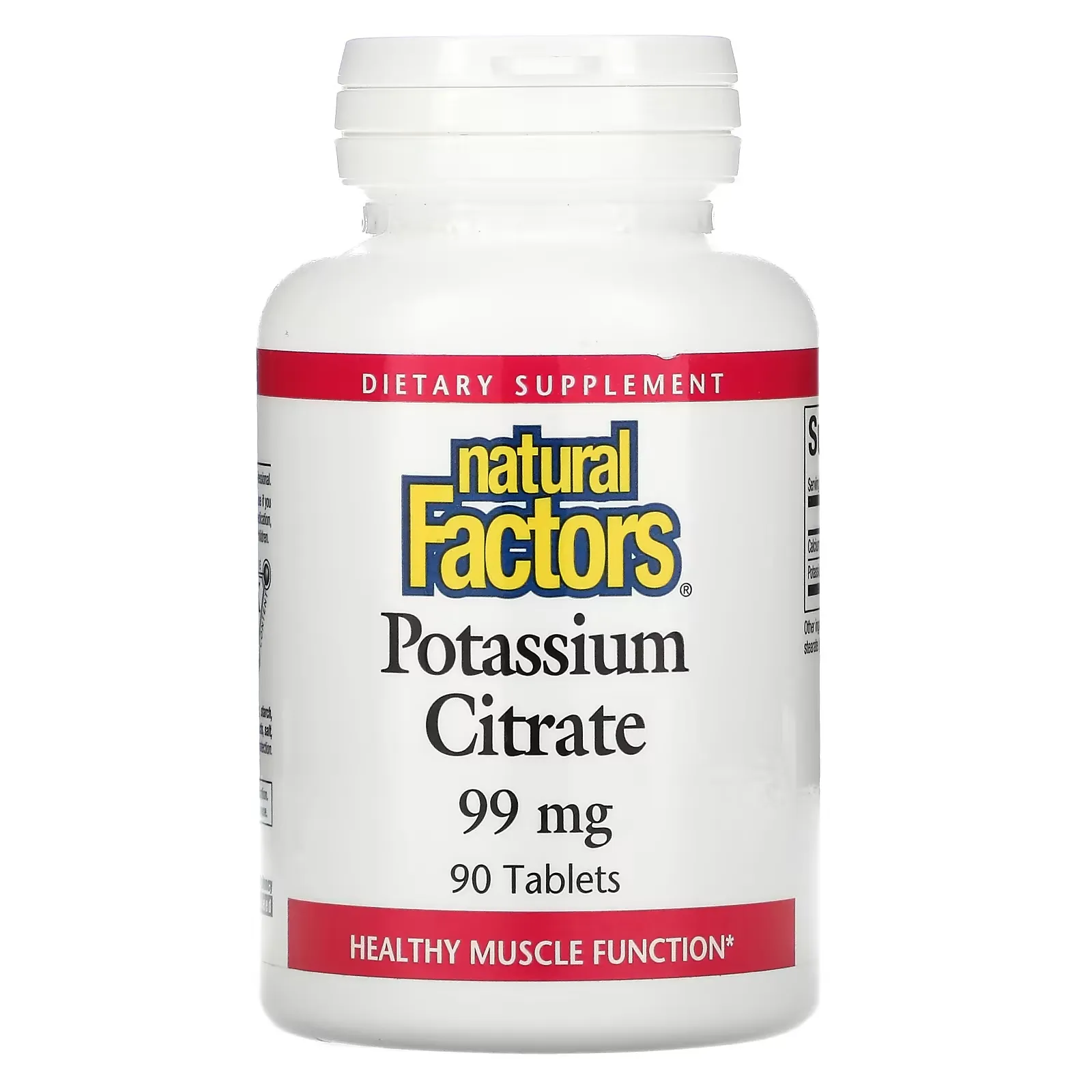 Potassium Citrate, 99 mg, 90 Tablets