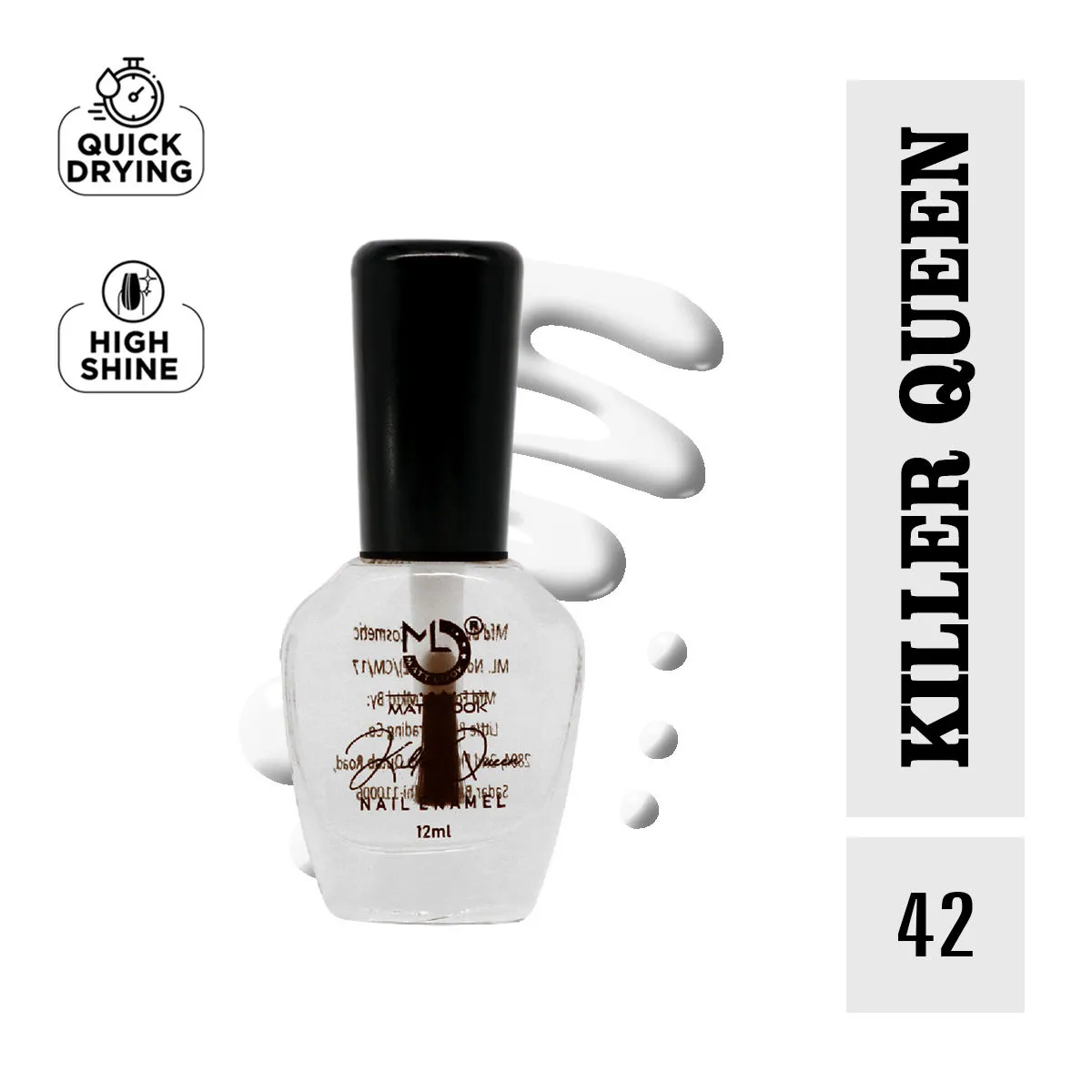 Matt look Killer Queen Nail Enamel - Shade-42