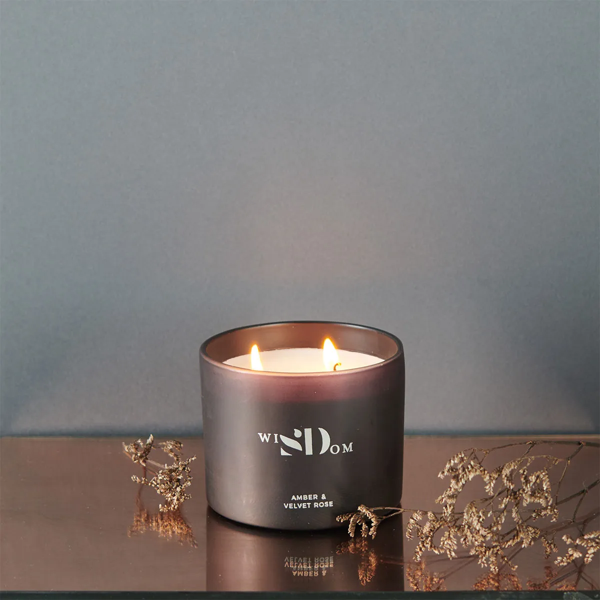 wiSDom by Sheetal Desai Amber & Velvet Luxury Scented Candle