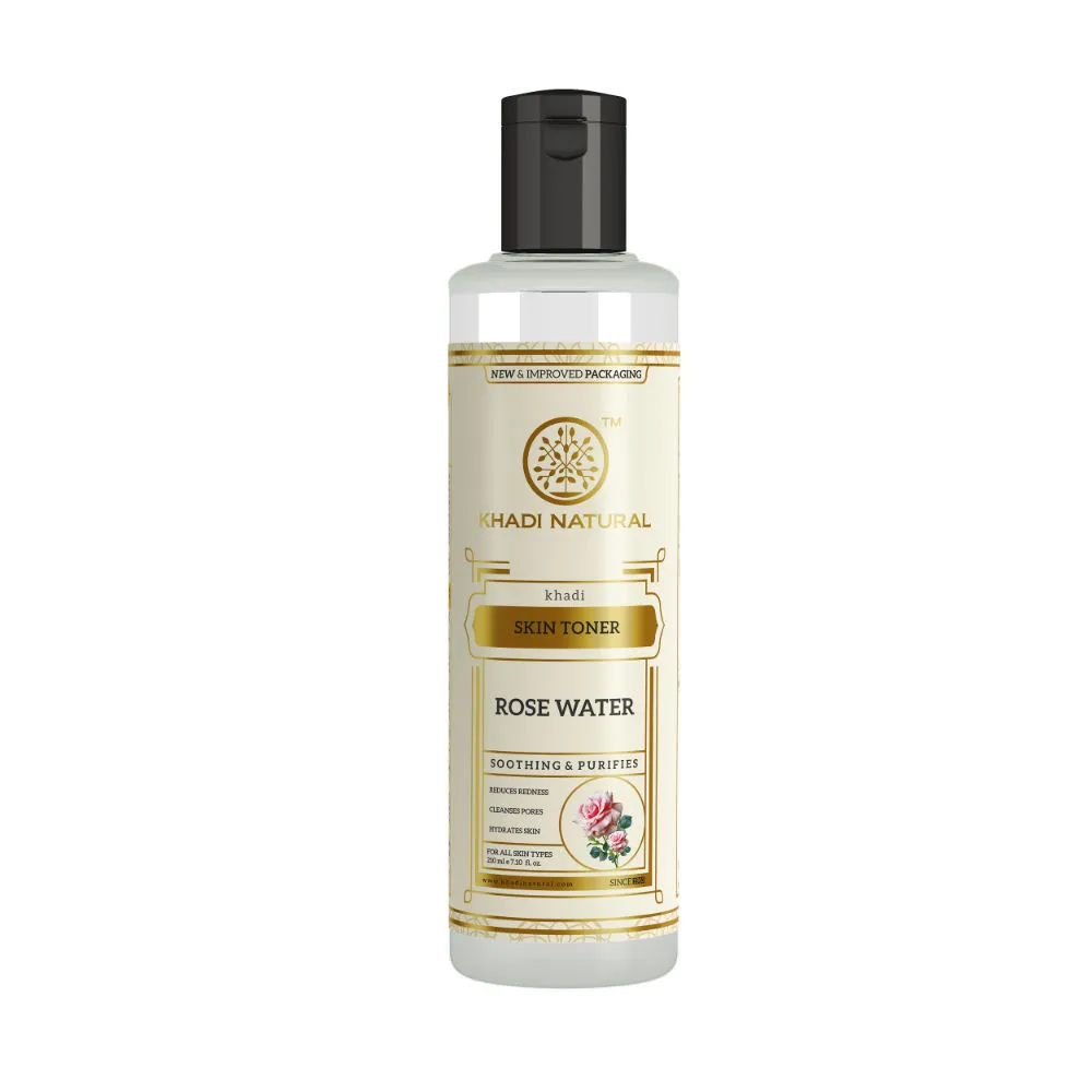 Khadi Natural Herbal Skin Toner Rose Water