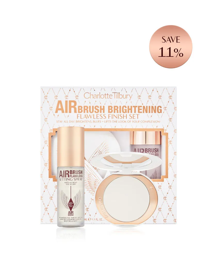 Charlotte Tilbury Airbrush Brightening Flawless Finish Set - Xmas