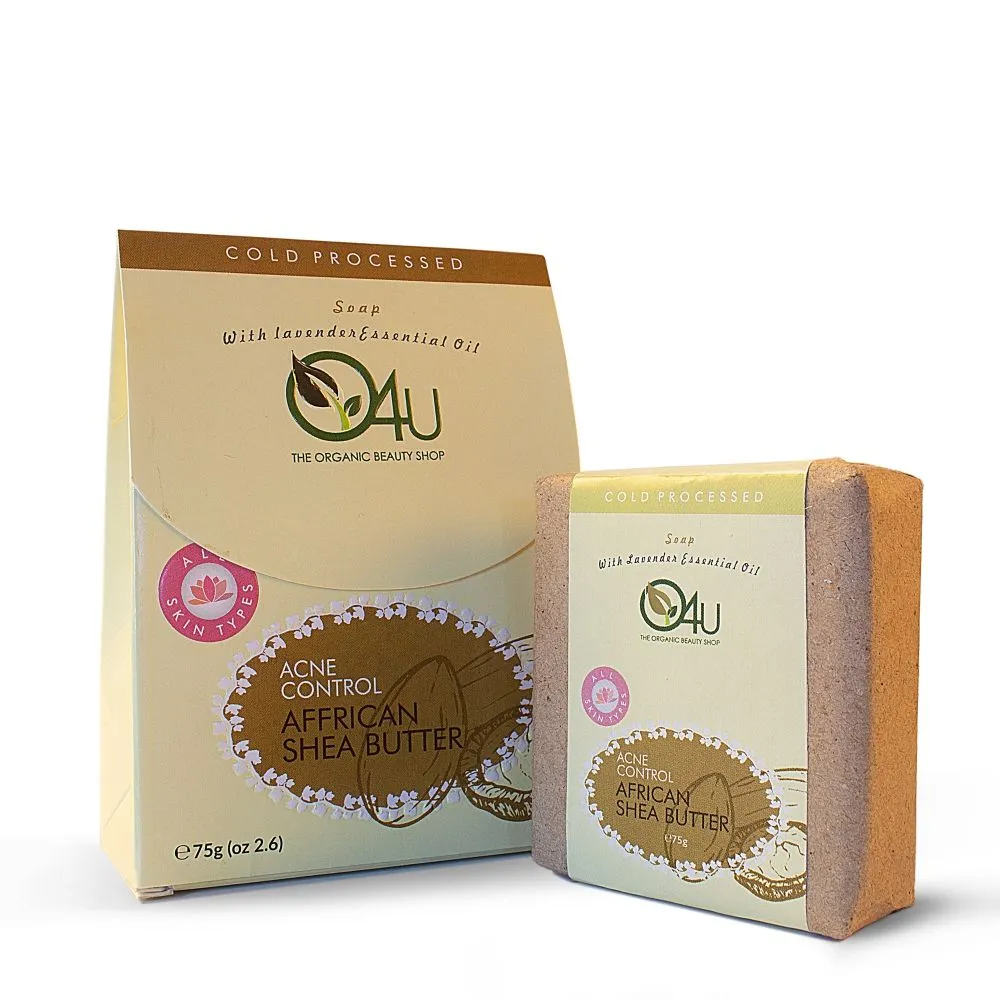 O4U Pure & Natural African Shea Butter Soap