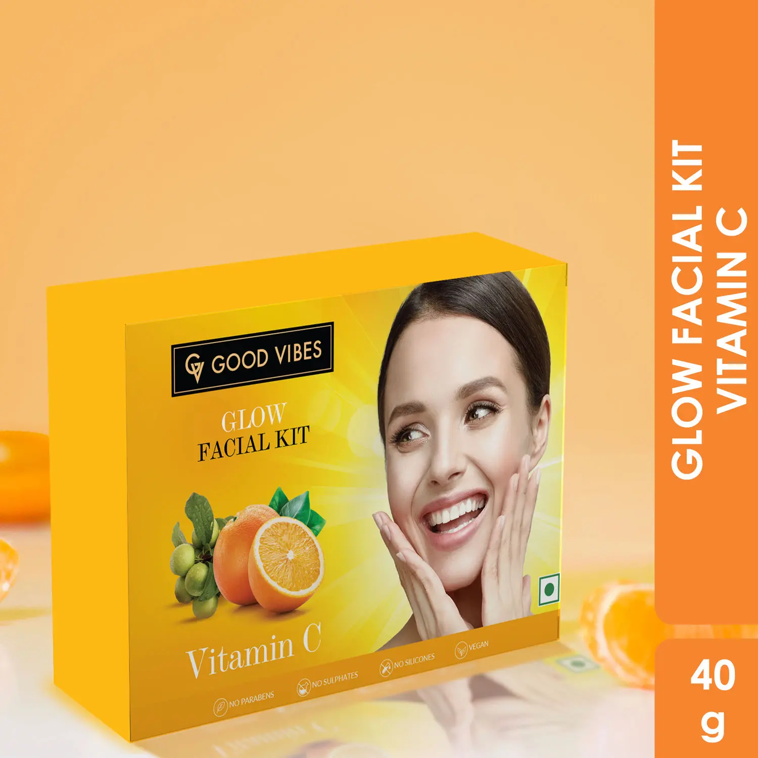 Good Vibes Vitamin C Glow Facial Kit (40g)