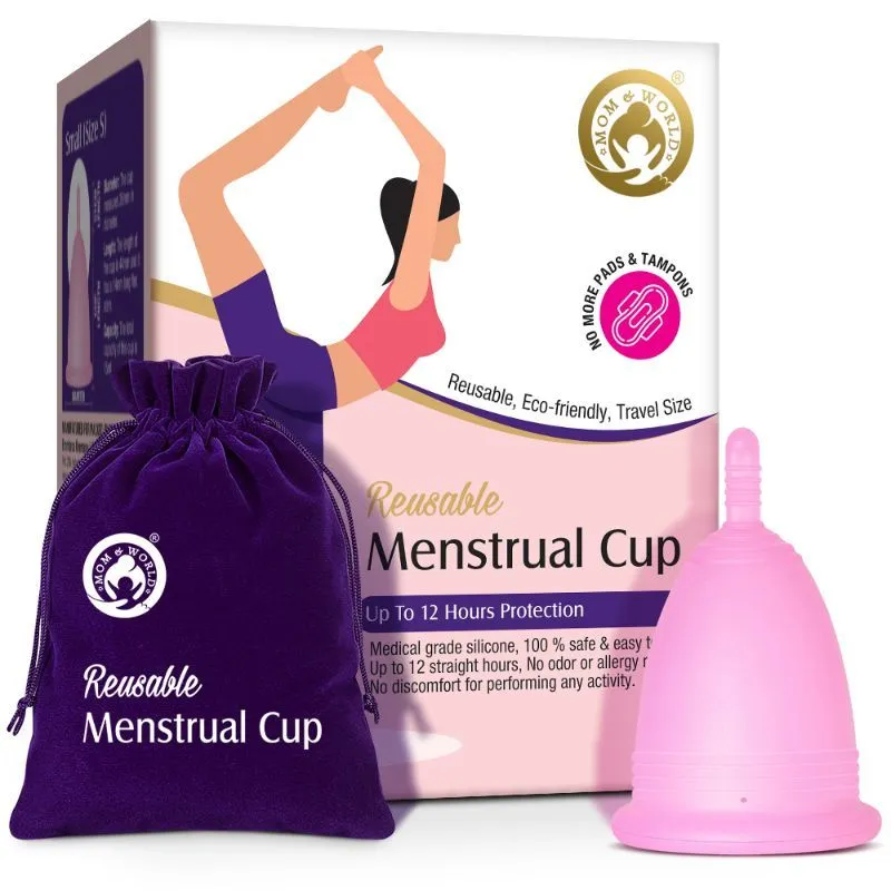 Mom & World Reusable Menstrual Cup For Women - Large