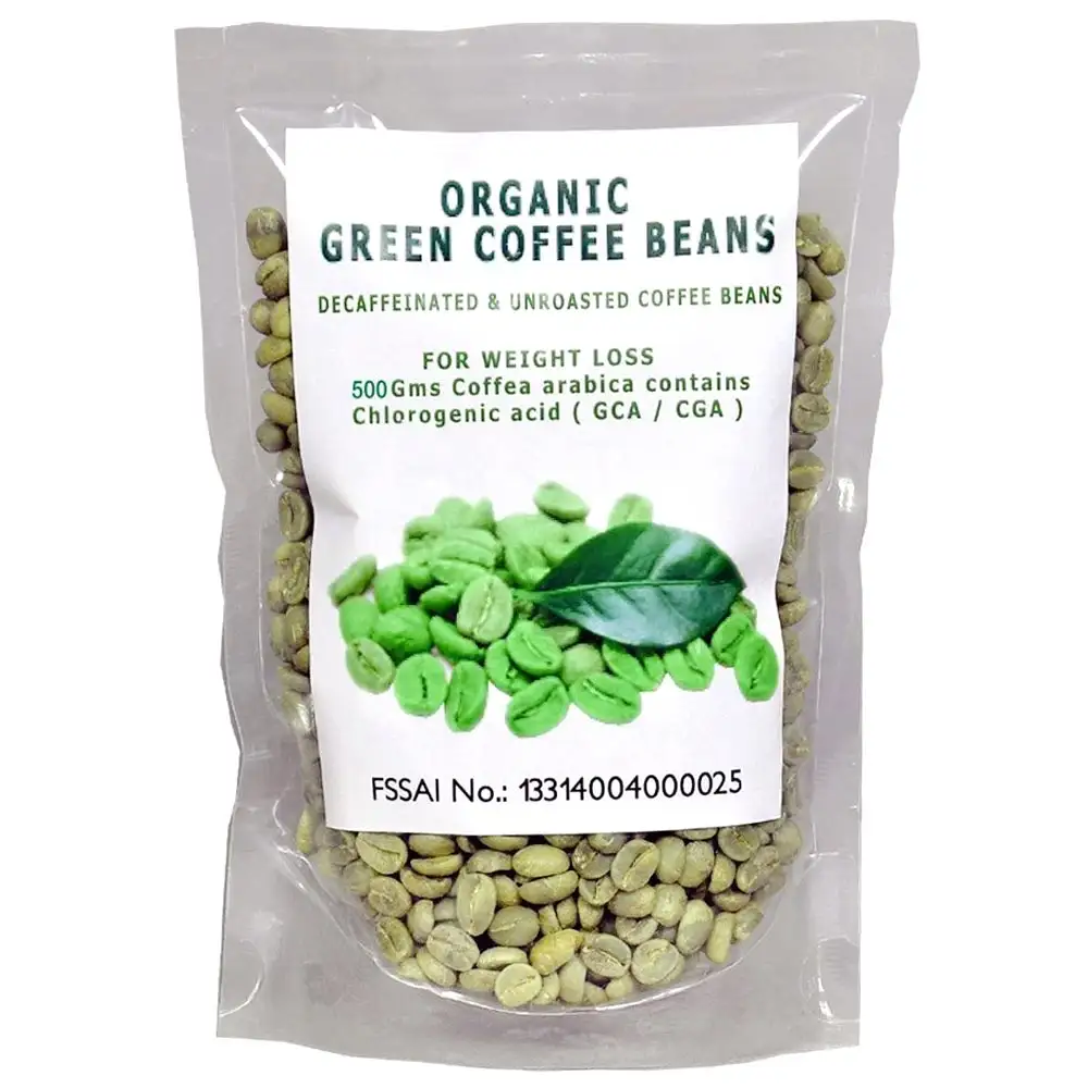 Perennial Lifesciences Organic Green Coffee Beans,  500 g