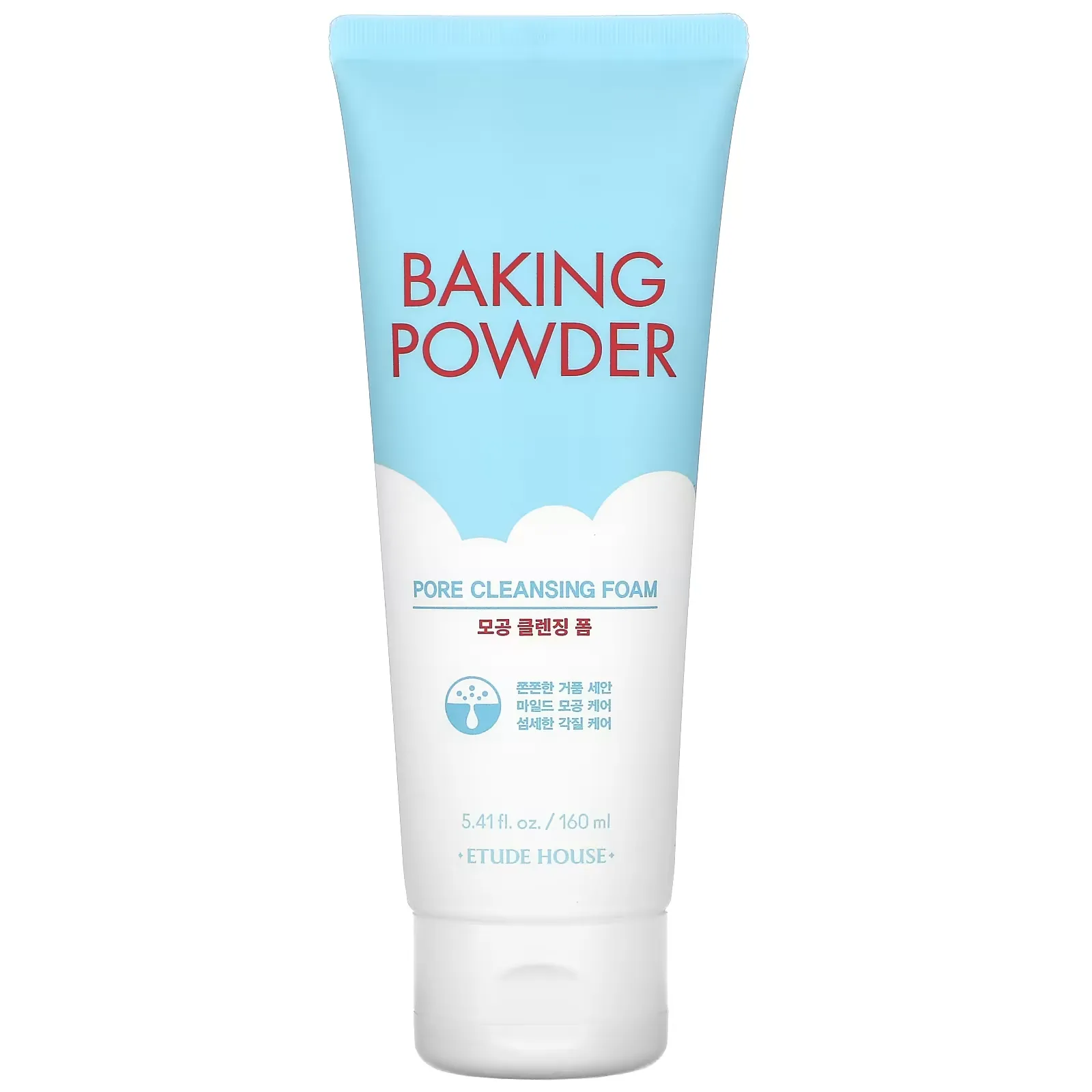 Baking Powder, Pore Cleansing Foam, 5.41 fl oz (160 ml)