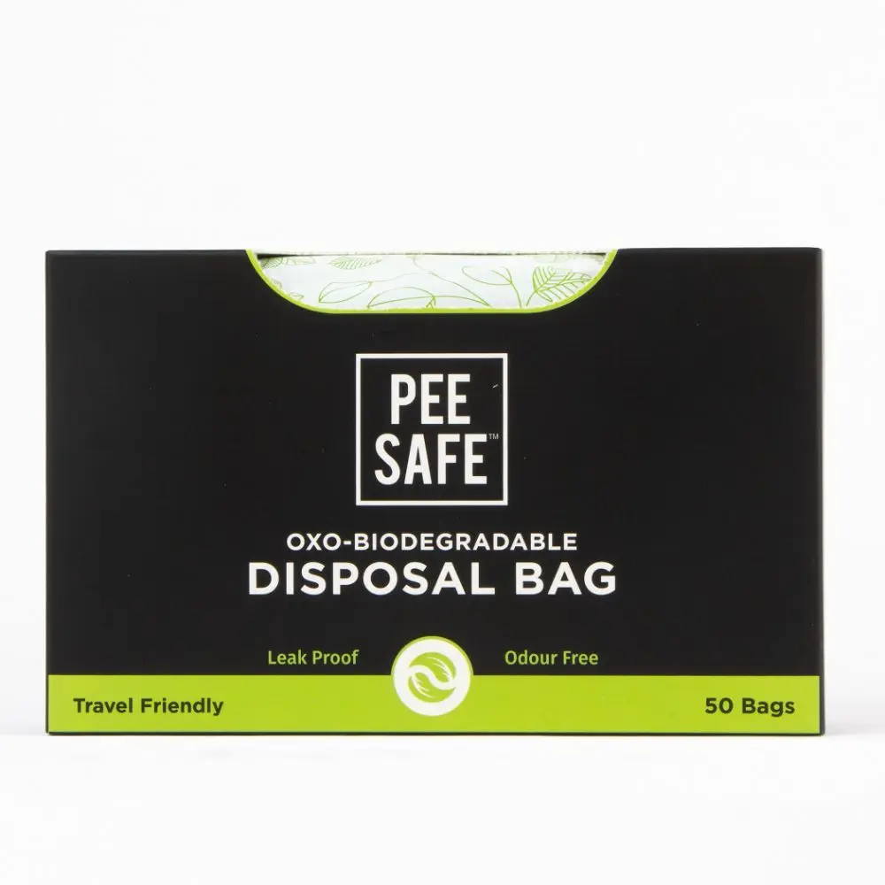 Pee Safe Oxo Biodegradable Disposable Bags - Pack of 50