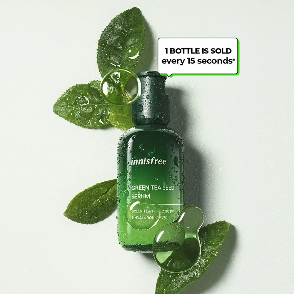 Innisfree green tea seed hyaluronic serum 80ml