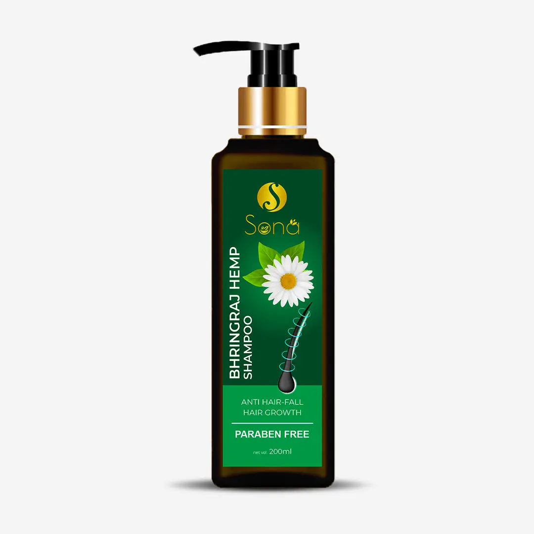 Sona Bhringarj Hemp Shampoo 200 ml