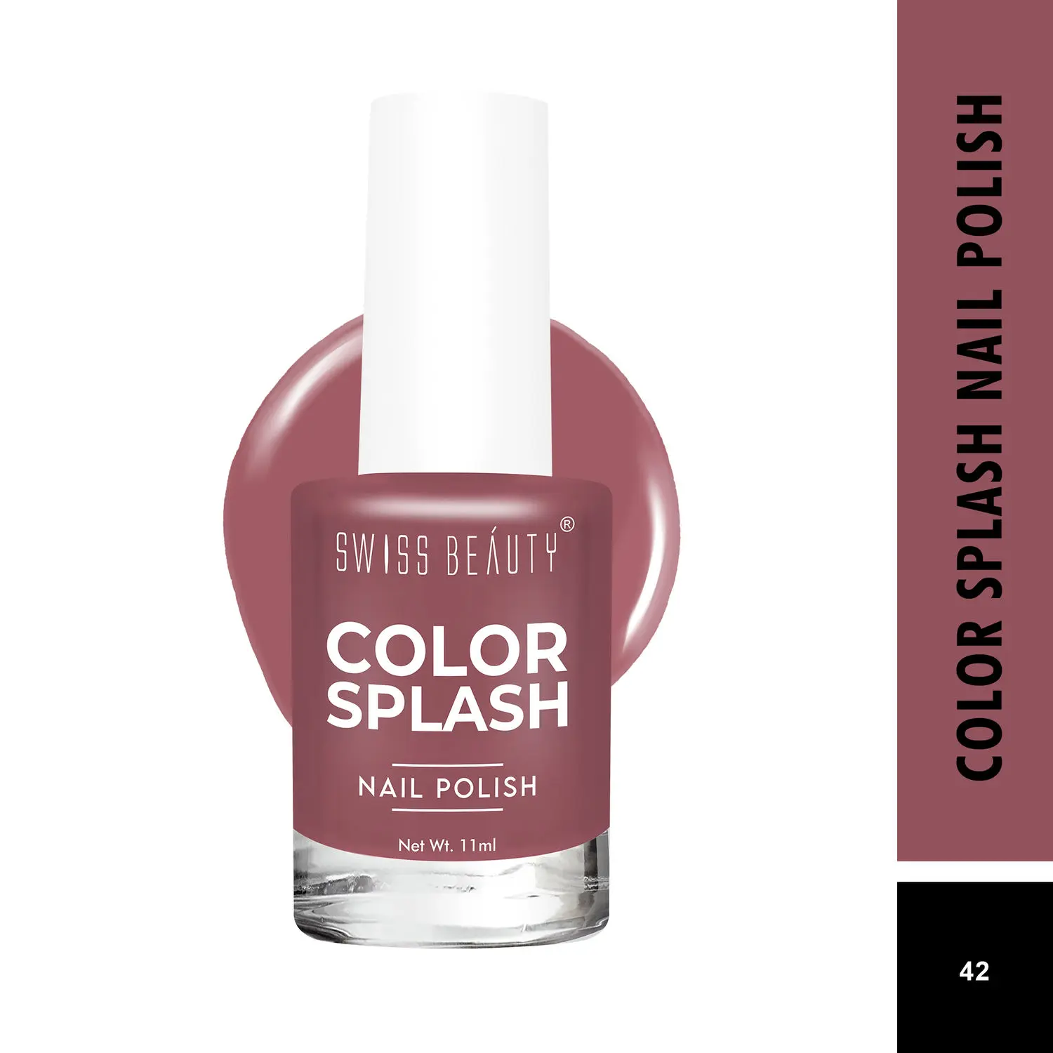 Swiss Beauty Color Splash Nail Polish Shade-42 (11 ml)