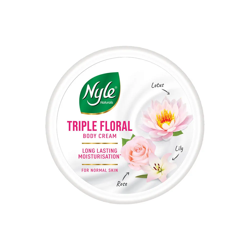 Nyle Naturals Triple Floral Body Cream