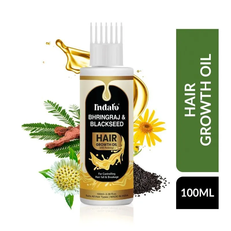 Indalo Bhringraj & Blackseed Hair Growth Oil