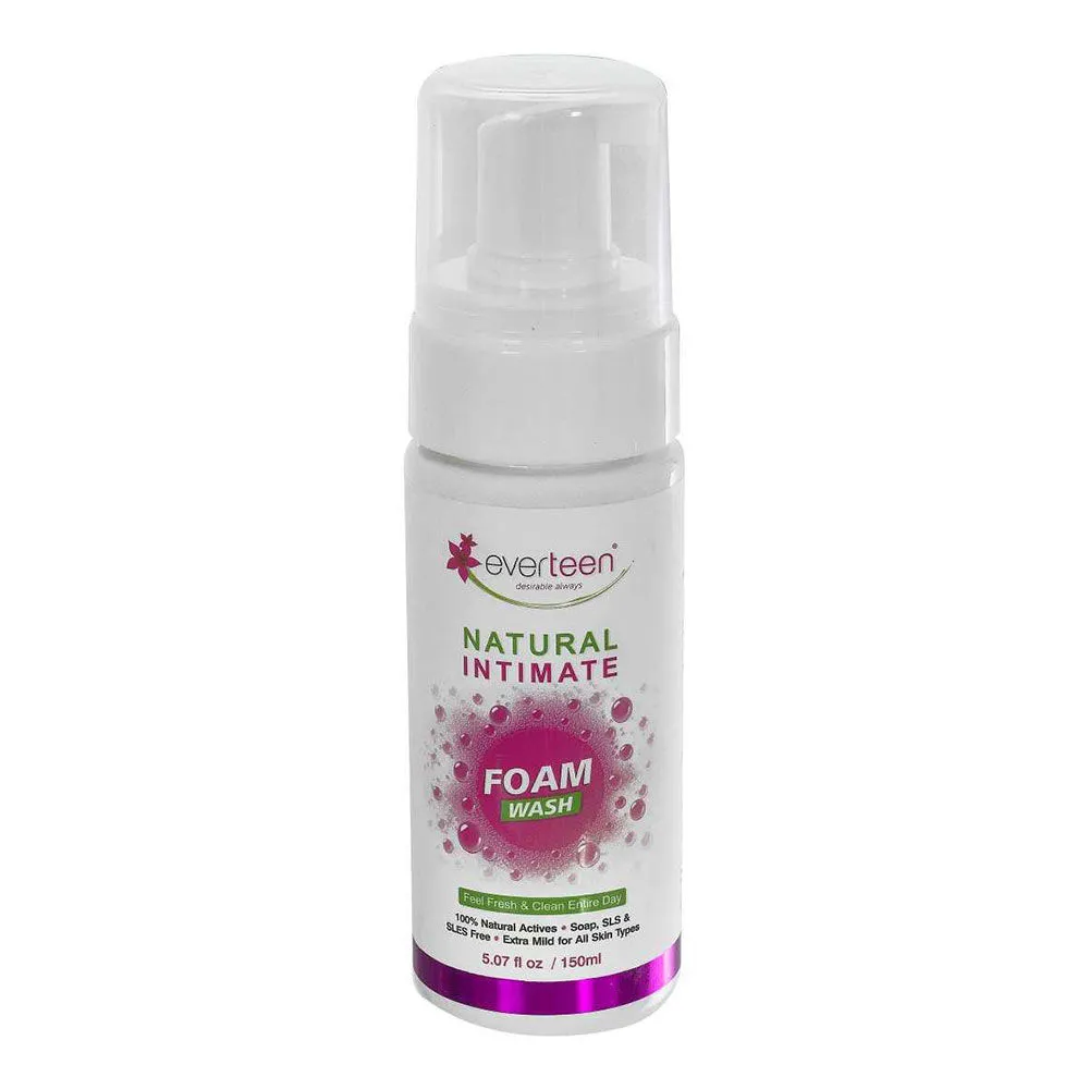 Everteen Natural Intimate Foam Wash for Feminine Hygiene