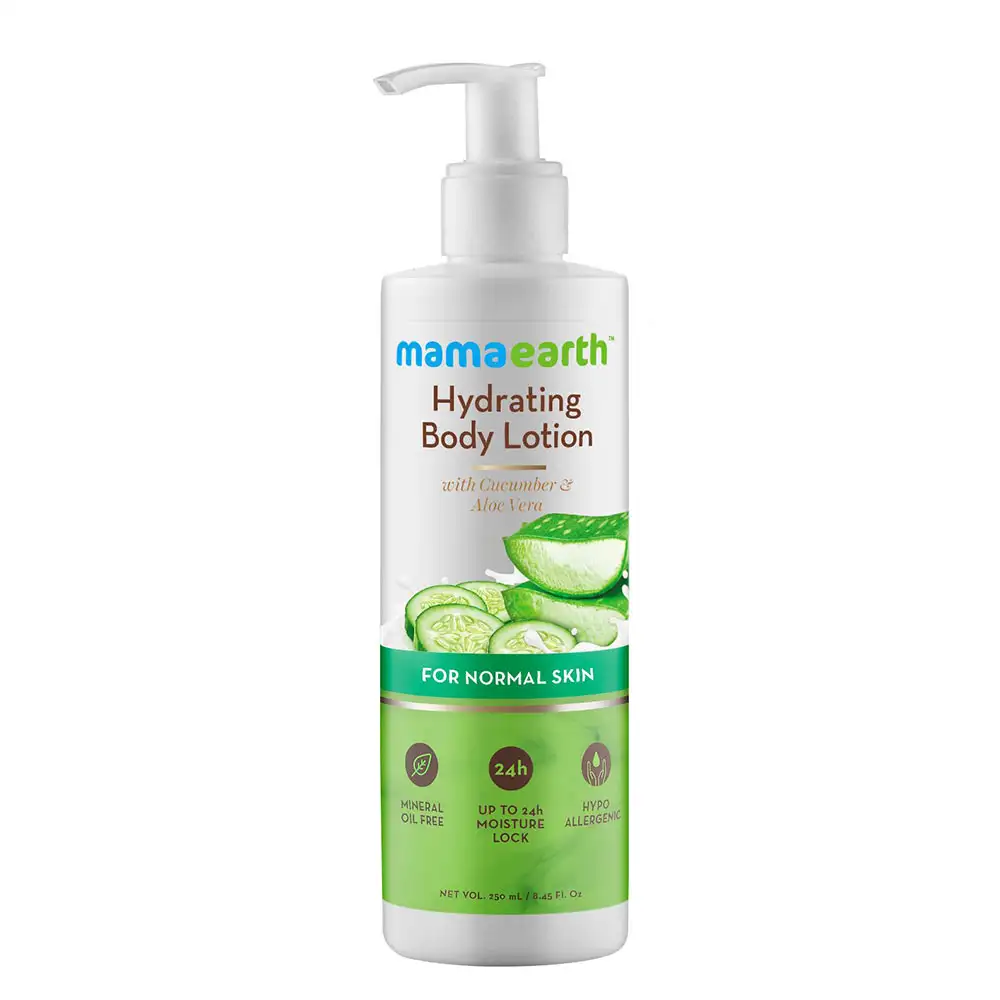 Mamaearth Hydrating Body Lotion,  250 ml  with Cucumber & Aloevera