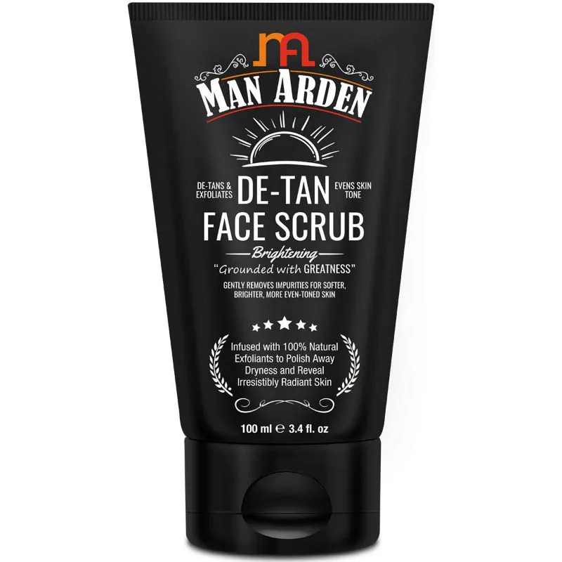 Man Arden De Tan Face Scrub