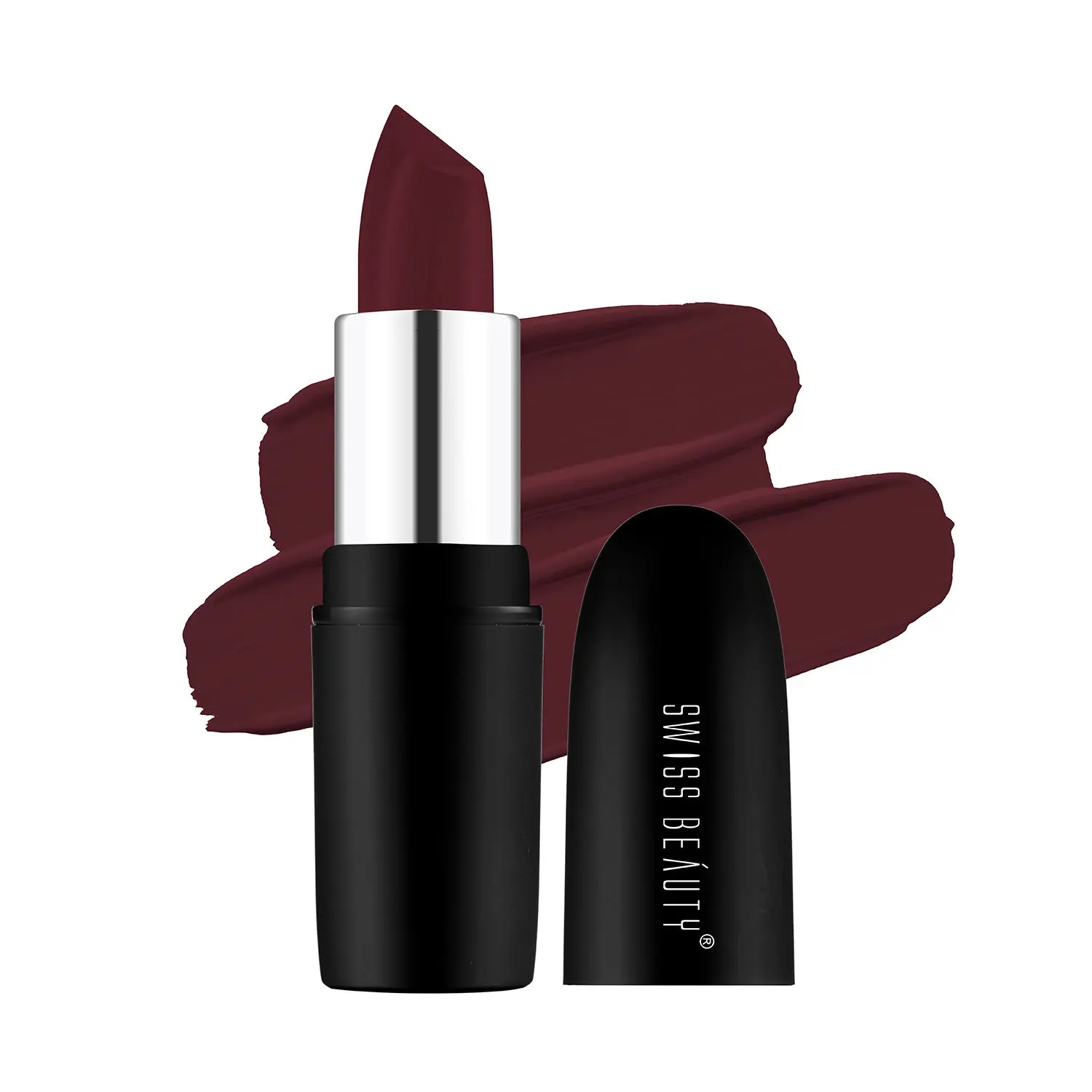 Swiss Beauty Pure Matte Lipstick Brandy Harrington 230 (3.8 g)