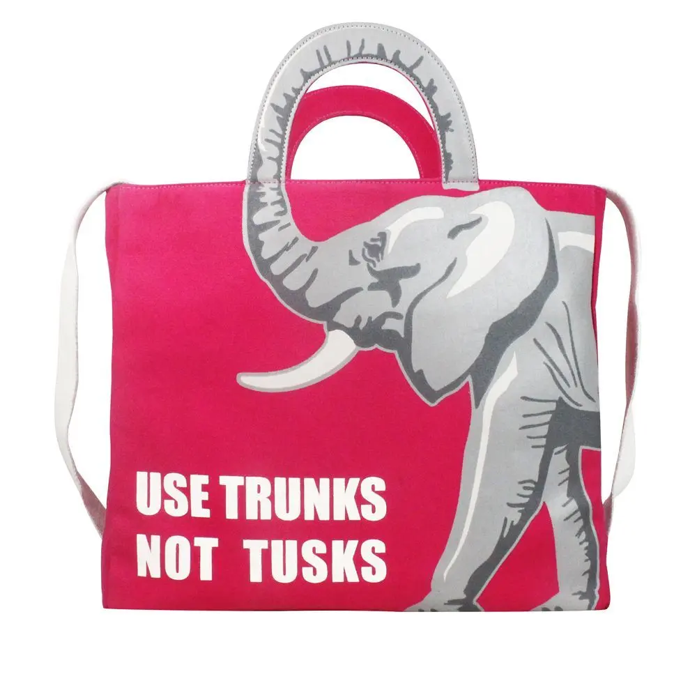 Colorbar Co-Earth The Trumpet Tote - Raspberry Pink (680 g)