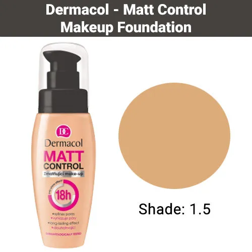 Dermacol Matt Control Make-Up Foundation - 1.5